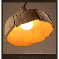 Industrial cement lamp shade ceiling lamp concrete hanging pendant light